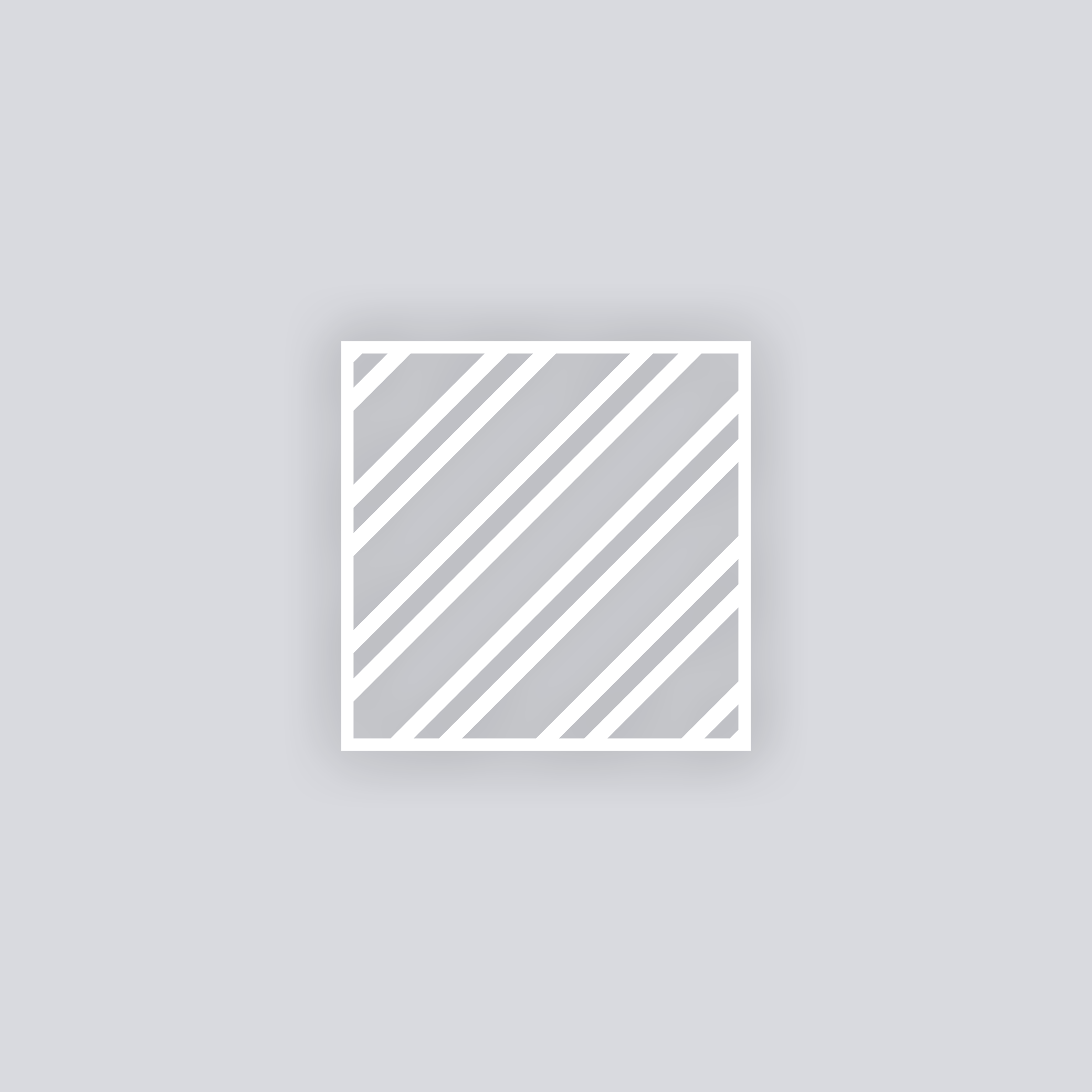 Varied Bias Stripes Square Clay Stencil