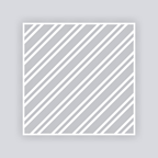 Varied Bias Stripes Square Clay Stencil