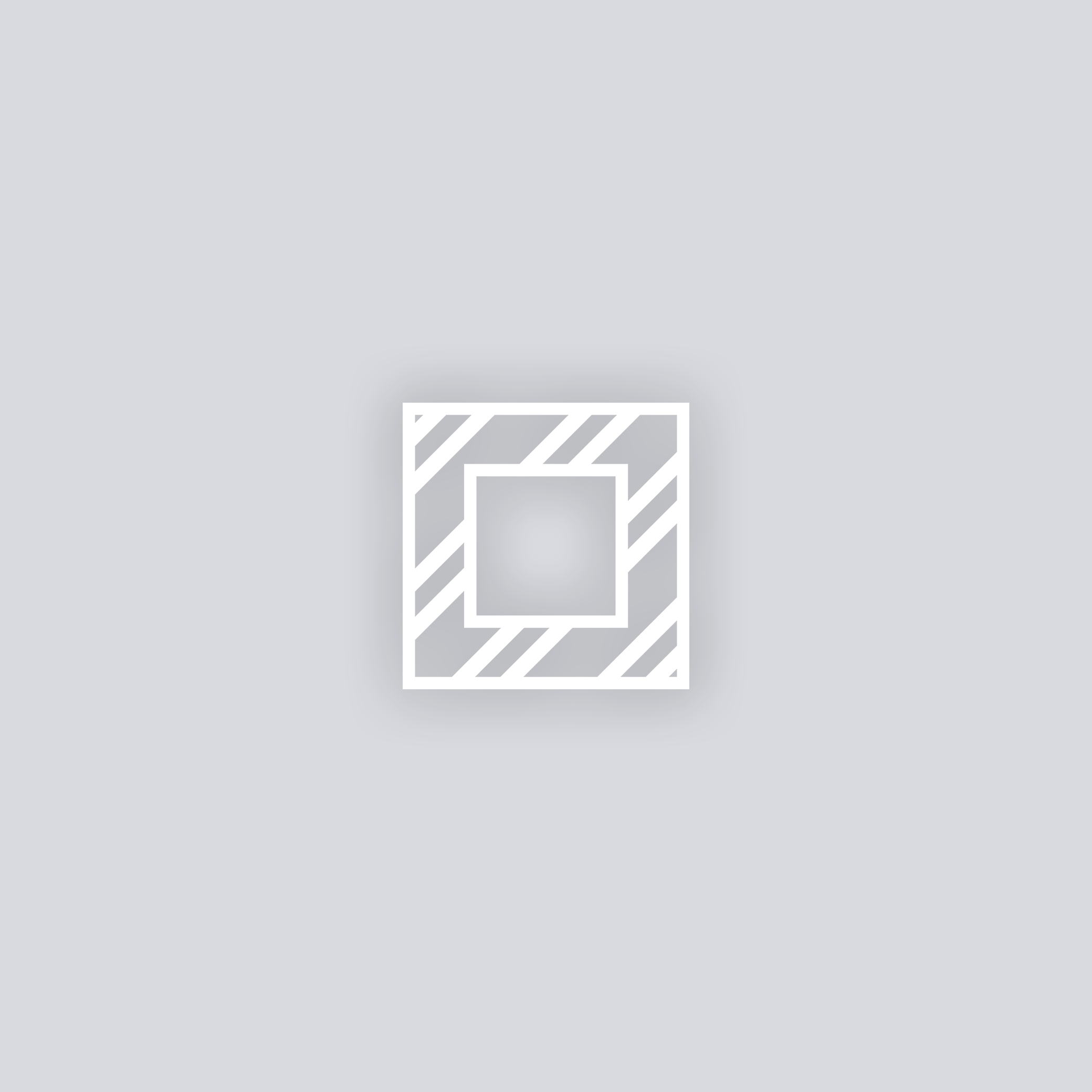 Varied Bias Stripes Square Rim Clay Stencil