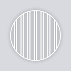 Varied Stripes Circle Clay Stencil