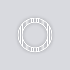 Varied Stripes Circle Rim Clay Stencil