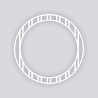 Varied Stripes Circle Rim Clay Stencil