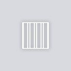 Varied Stripes Square Clay Stencil