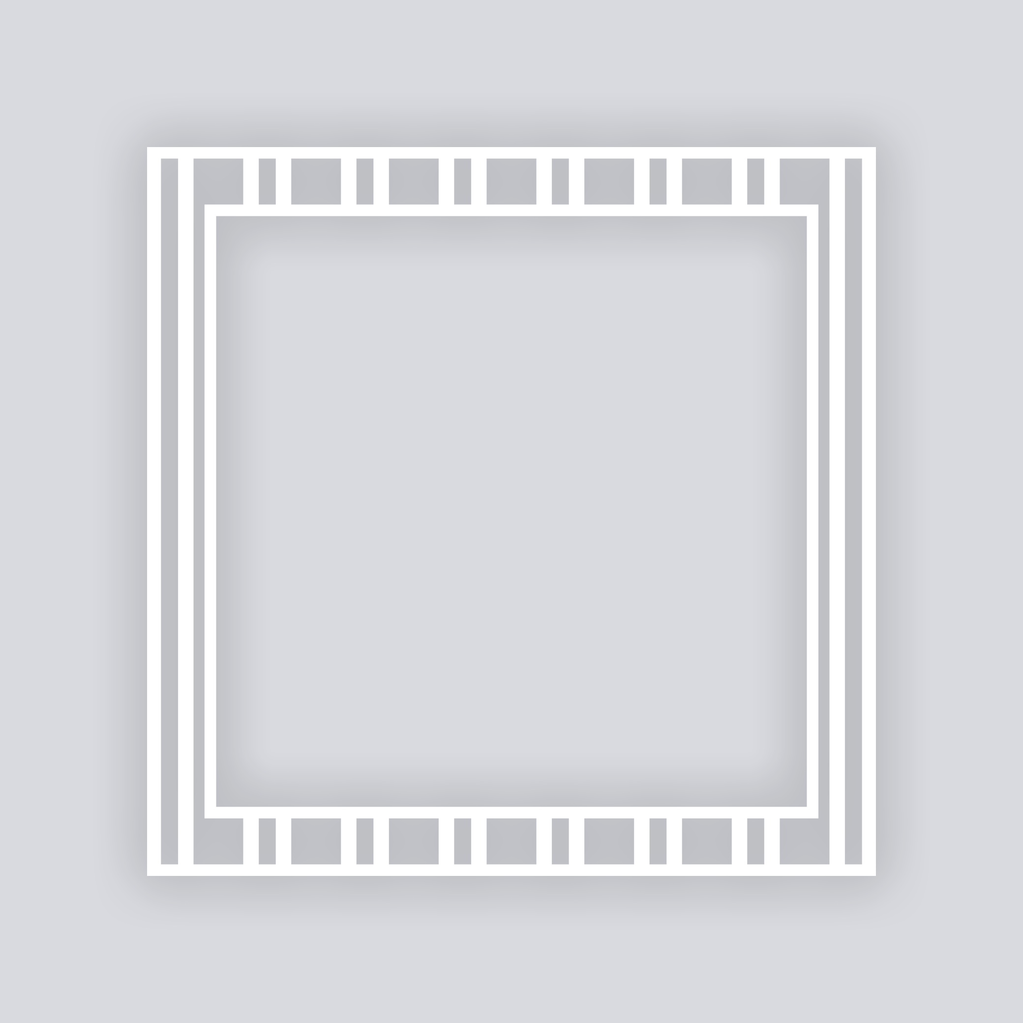 Varied Stripes Square Rim Clay Stencil