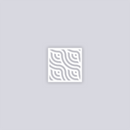 Waves Square Clay Stencil