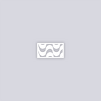Wavy Lines Rectangle Clay Stencil