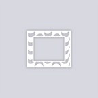 Wavy Lines Rectangle Rim Clay Stencil