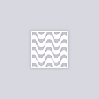 Wavy Lines Square Clay Stencil