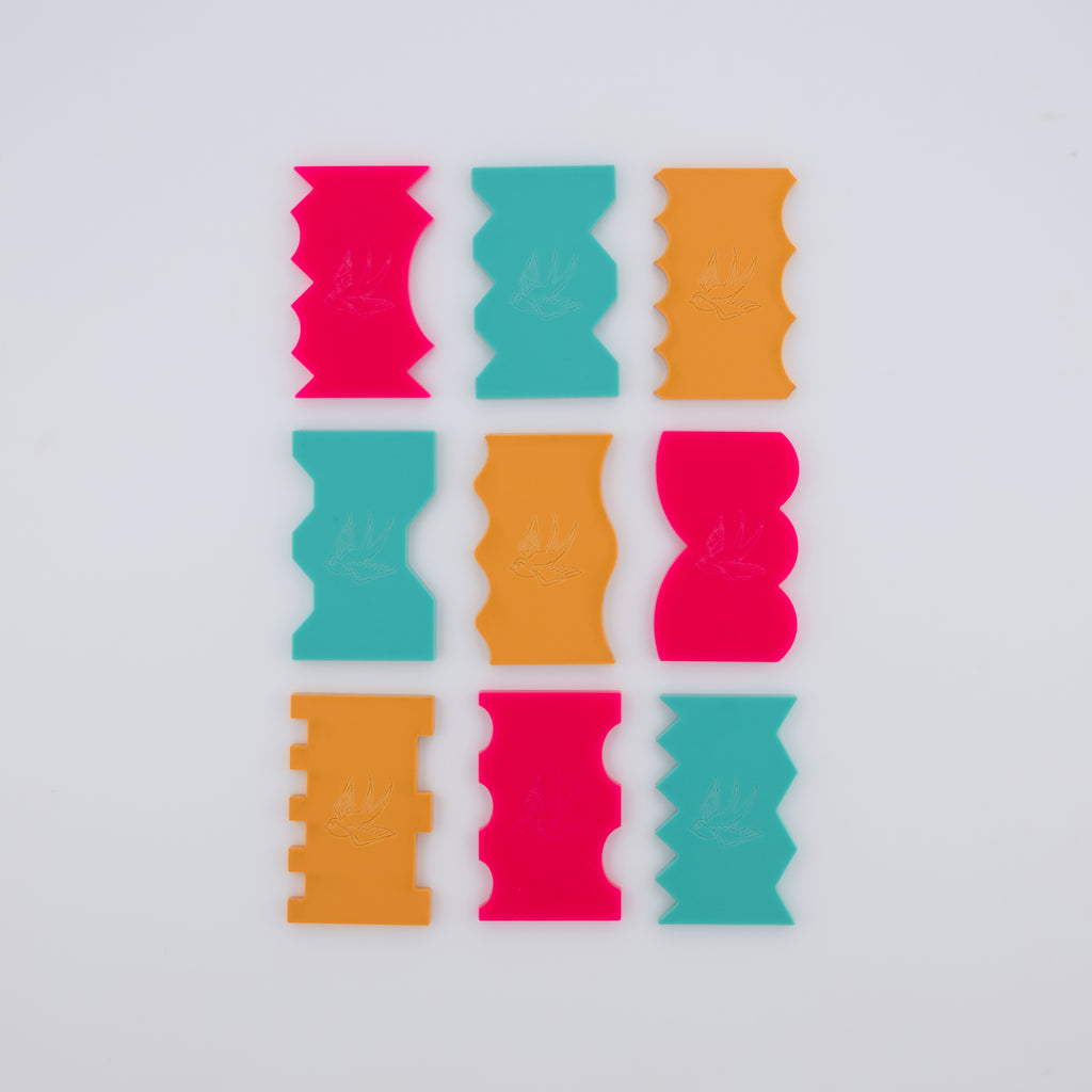 Mini Rib Board Mini Rib Set – Smashed Clay + Studios
