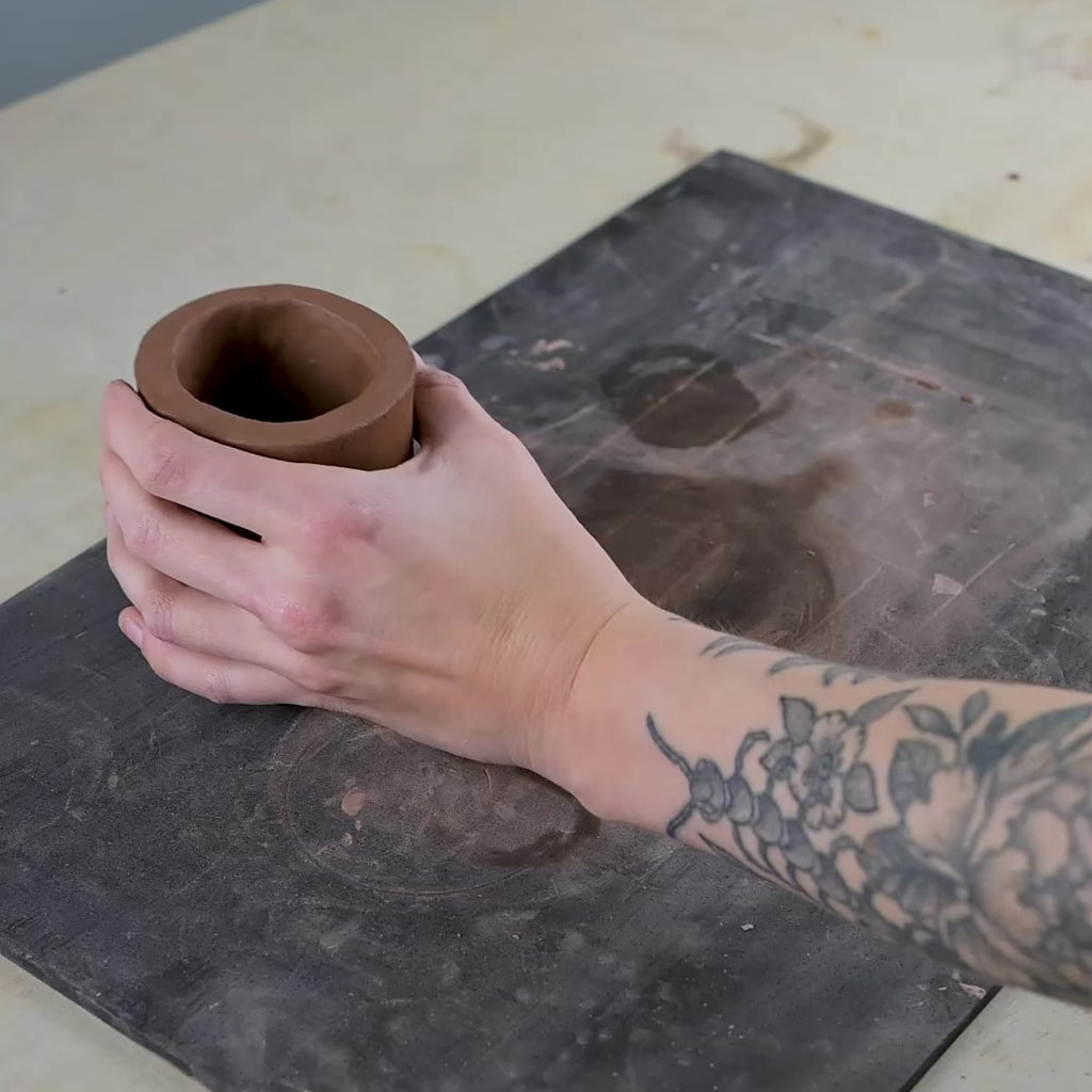 Slab Wall Ruler — Measure & Cut Clay Walls for Handbuilding