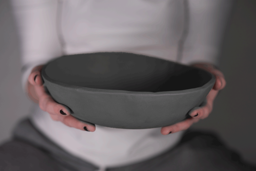 Gray Stoneware Clay - 1lb